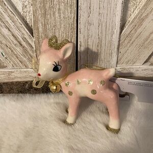 Target 2022 Wondershop Ceramic Deer Ornament
